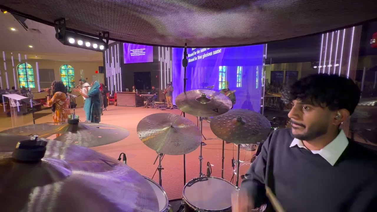 Blessed Be Your Name Drum Cam