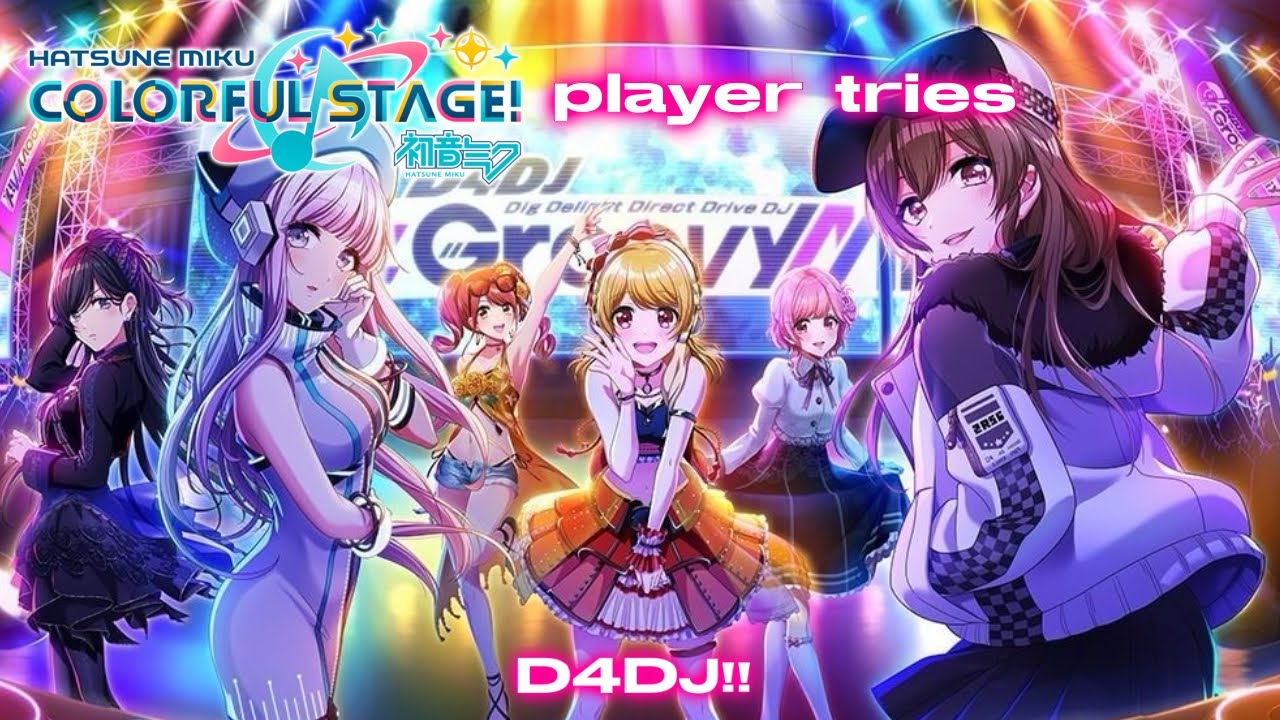pjsk player (loser) tries D4DJ groovy mix!! || D4DJ groovy mix