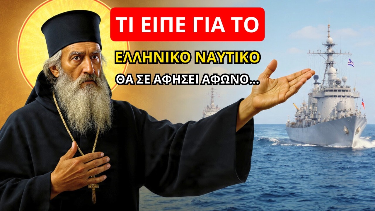 Άγιος Παΐσιος: Τι είπε για το Ελληνικό Ναυτικό – θα σε αφήσει άφωνο!