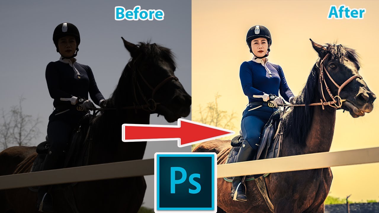 The Professional Golden Shine Effect in Photoshop | N5studio