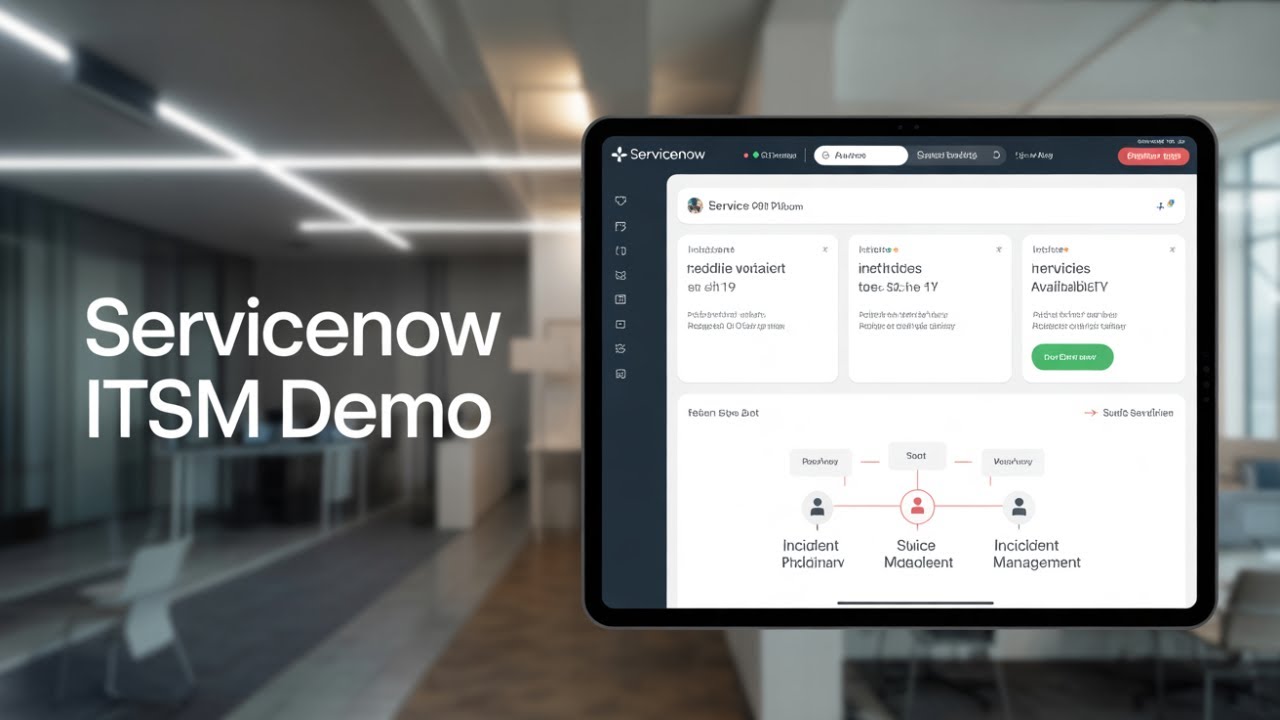 ServiceNow ITSM | What is ITSM in ServiceNow with Demo