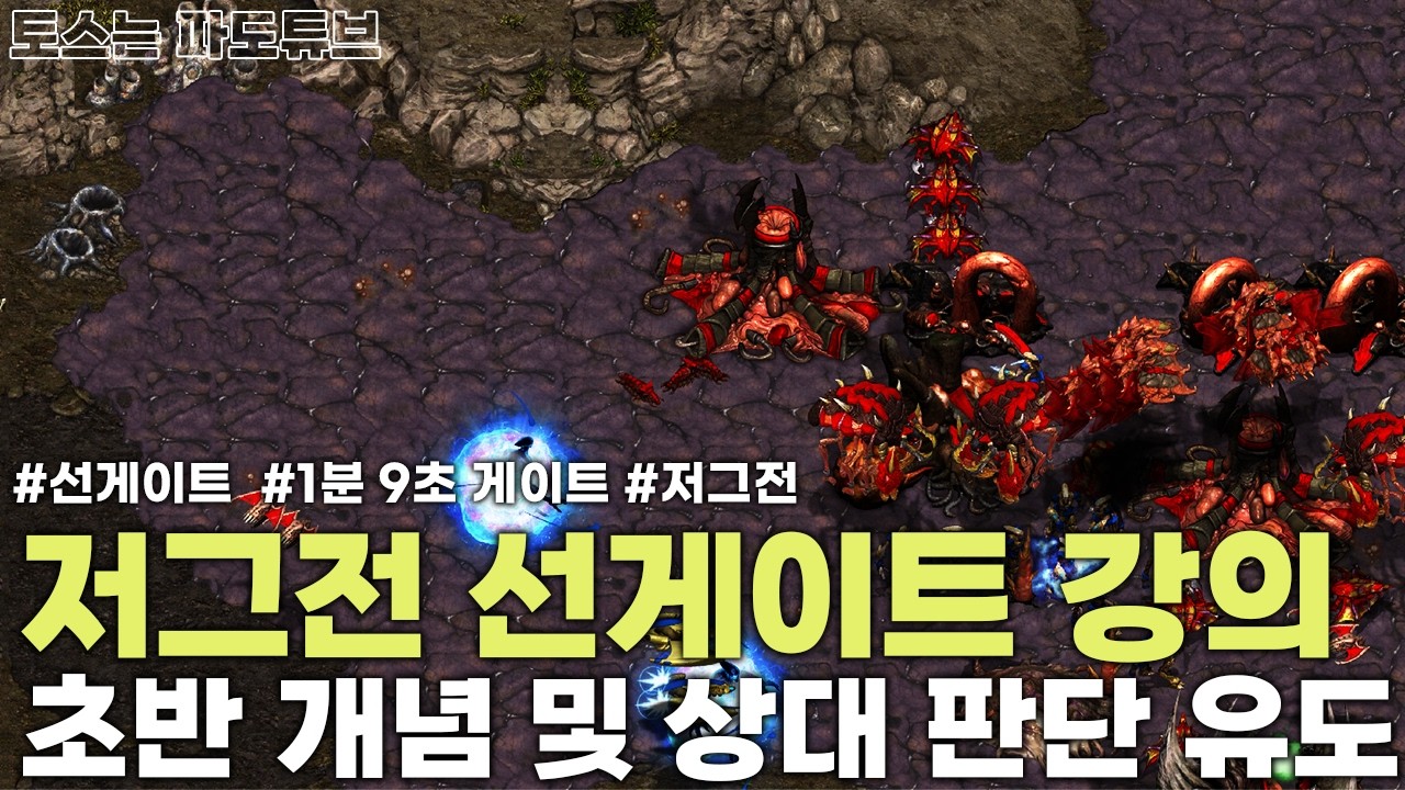 [프로토스 강의] 저그전 선게이트 강의입니다!