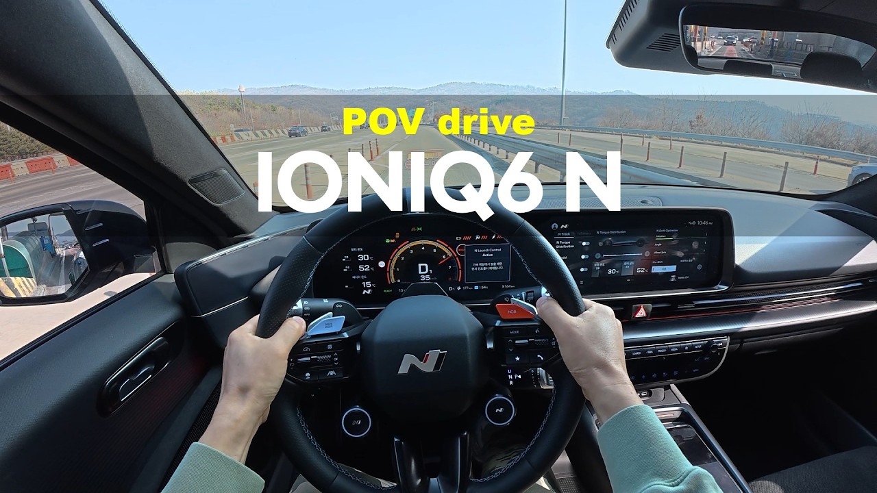 2026 Hyundai IONIQ6 N POV drive