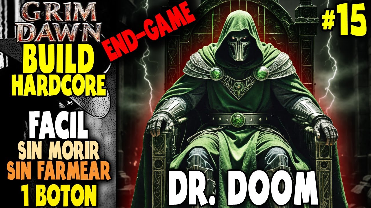 GRIM DAWN DR DOOM, Build SPELLBINDER para NO MORIR, FACIL, SENCILLA y SIN FARMEO ep-15 DLCs | 2026