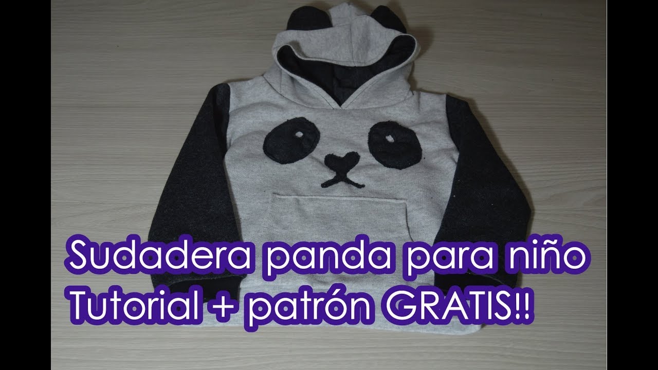 DIY coser sudadera niño, tutorial + patrón GRATIS!