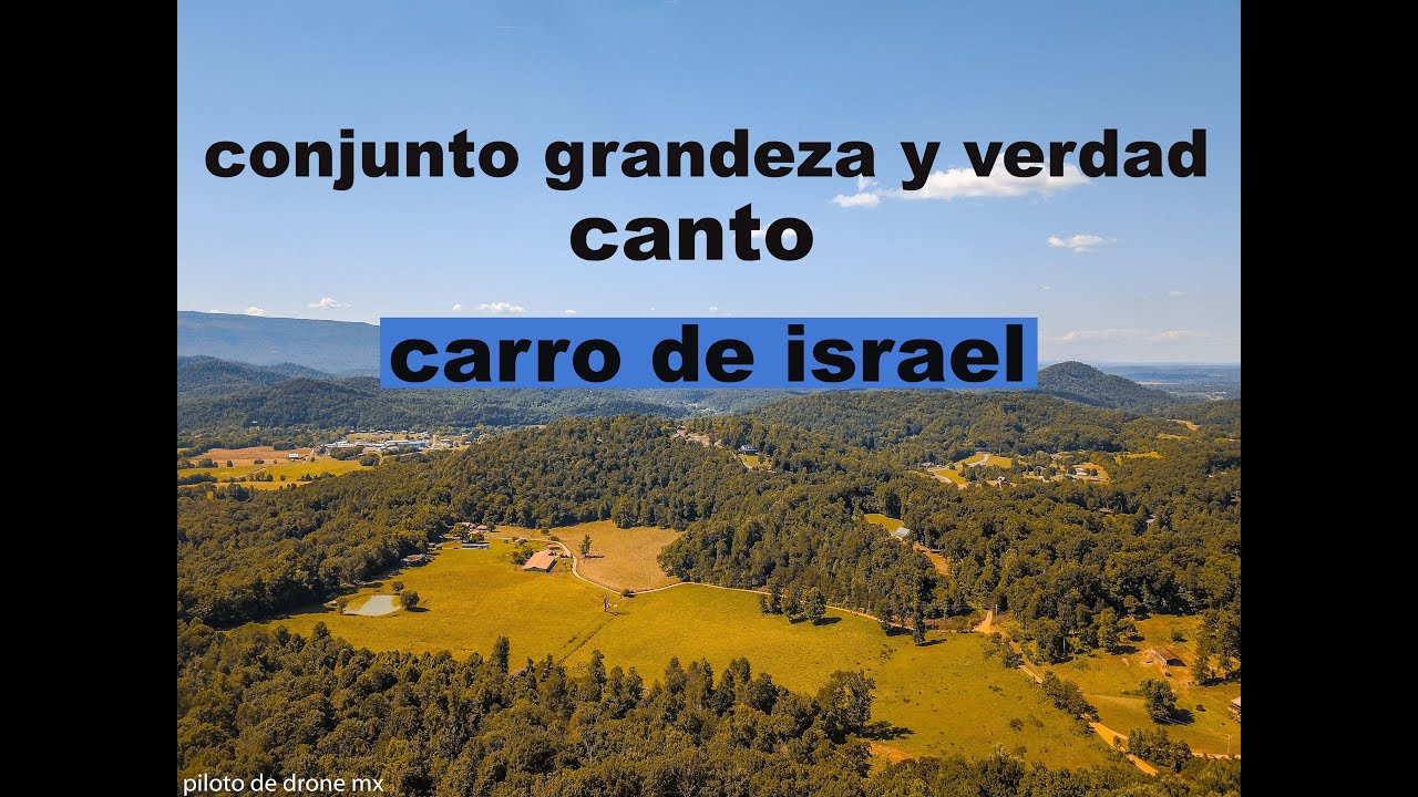 conjunto grandeza y verdad carro de israel