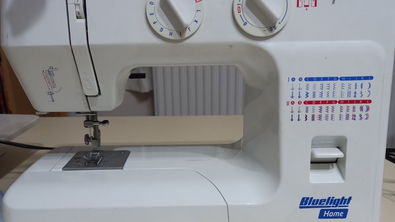 Bluelight Home dikiş makinesinin  tanıtım ve tamiri