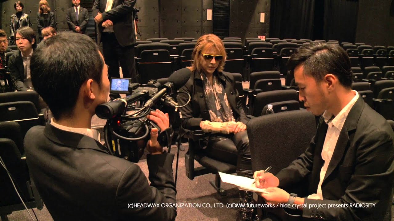 【公式】【YOSHIKIインタビュー】DMM VR THEATER『hide crystal project presents RADIOSITY』