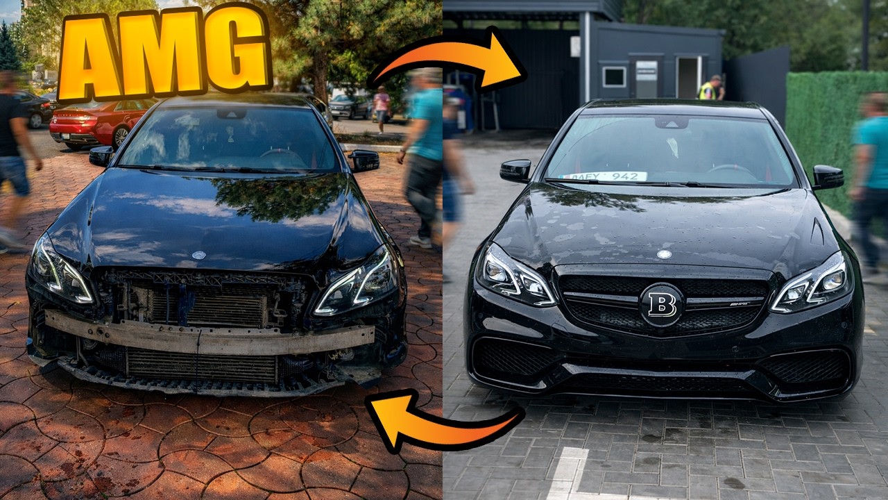 E63 AMG ! CUM AM SCHIMBAT BODY-KITUL PENTRU MERCEDES W212!?