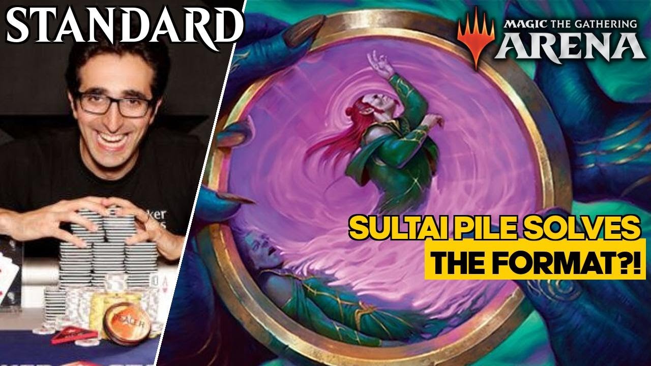 Sultai Pile решает проблему формата?! | Контроль багов | Стандартный формат Bo3 | MTG Arena