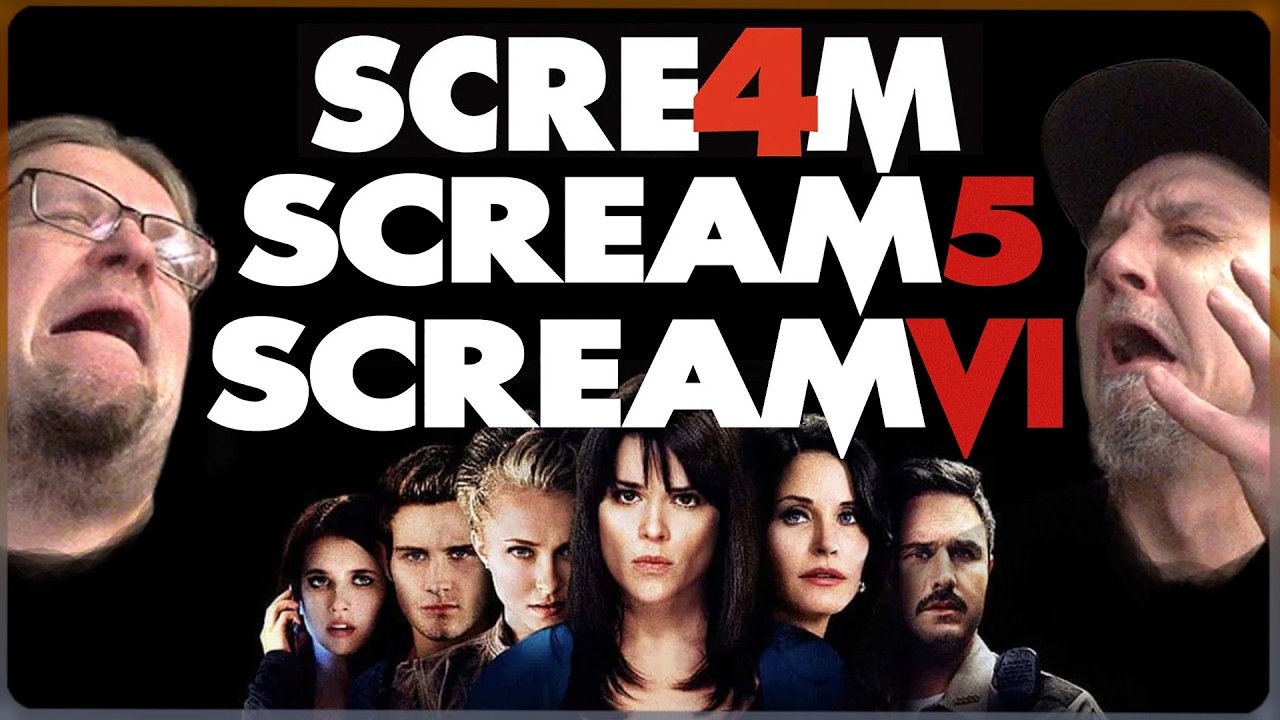 SCREAM-maratonin entistä kamalampi päätös: SCREAM 4, 5 ja 6!