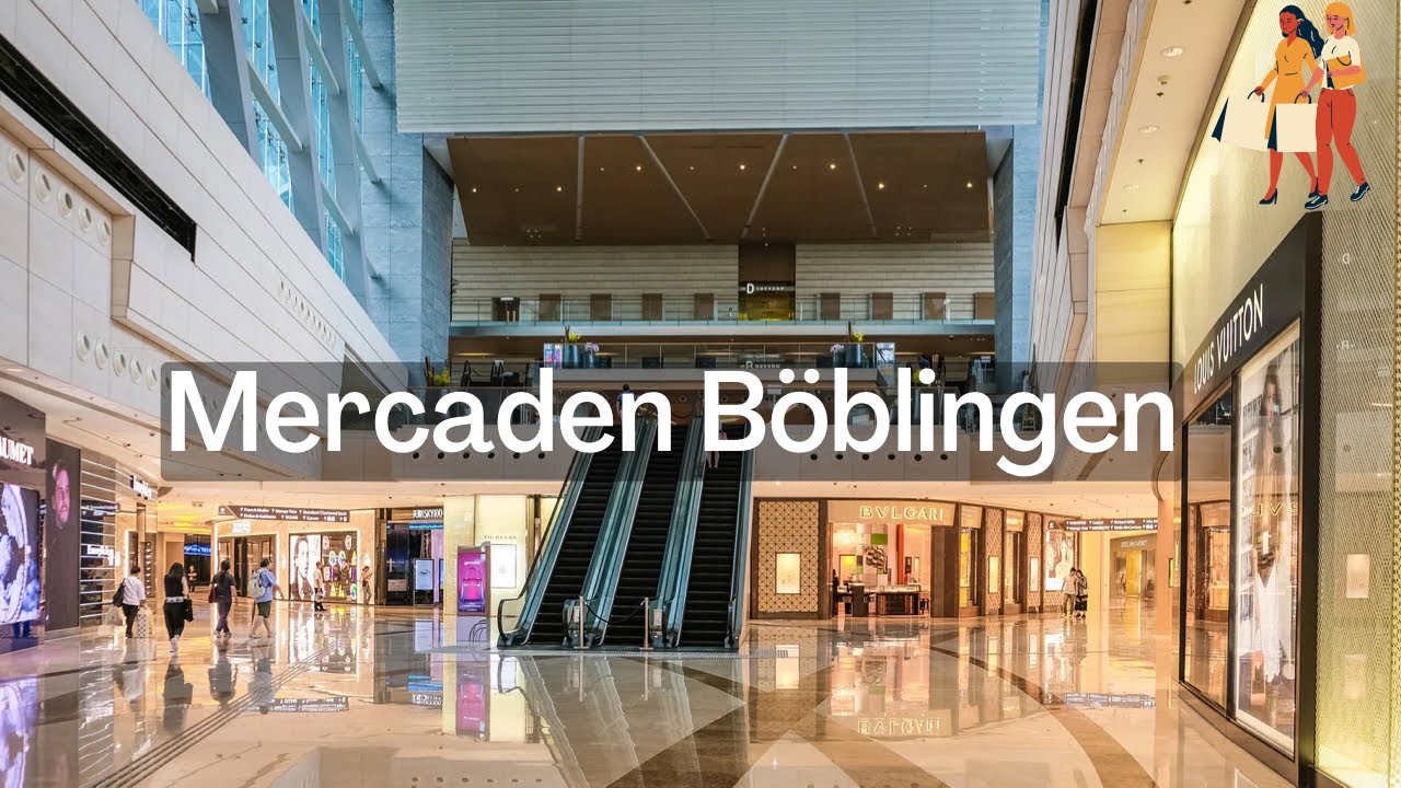 [4K] Mercaden Böblingen | Shopping Mall in Böblingen Germany 🇩🇪