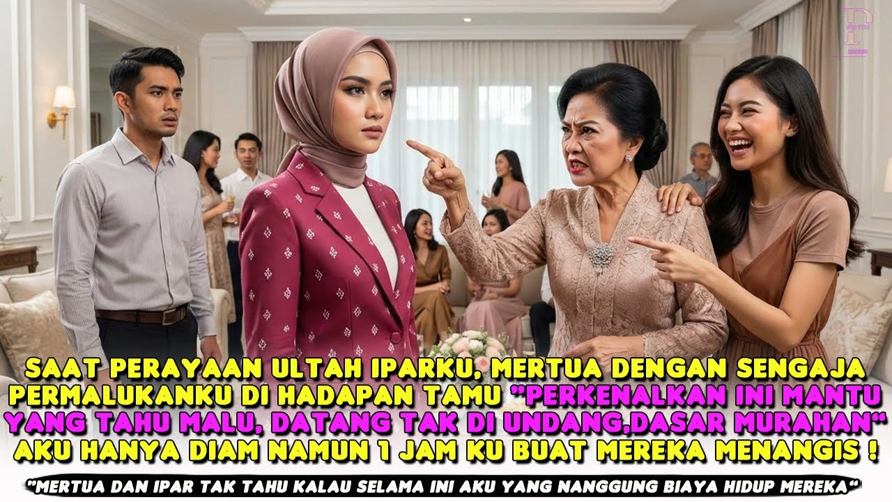 KISAH RUMAH TANGGA❗ DI GUNJING MERTUA DI PESTA ULTAH IPAR,AKU DI USIR, SETELAHNYA KU BUAT DIA HANCUR