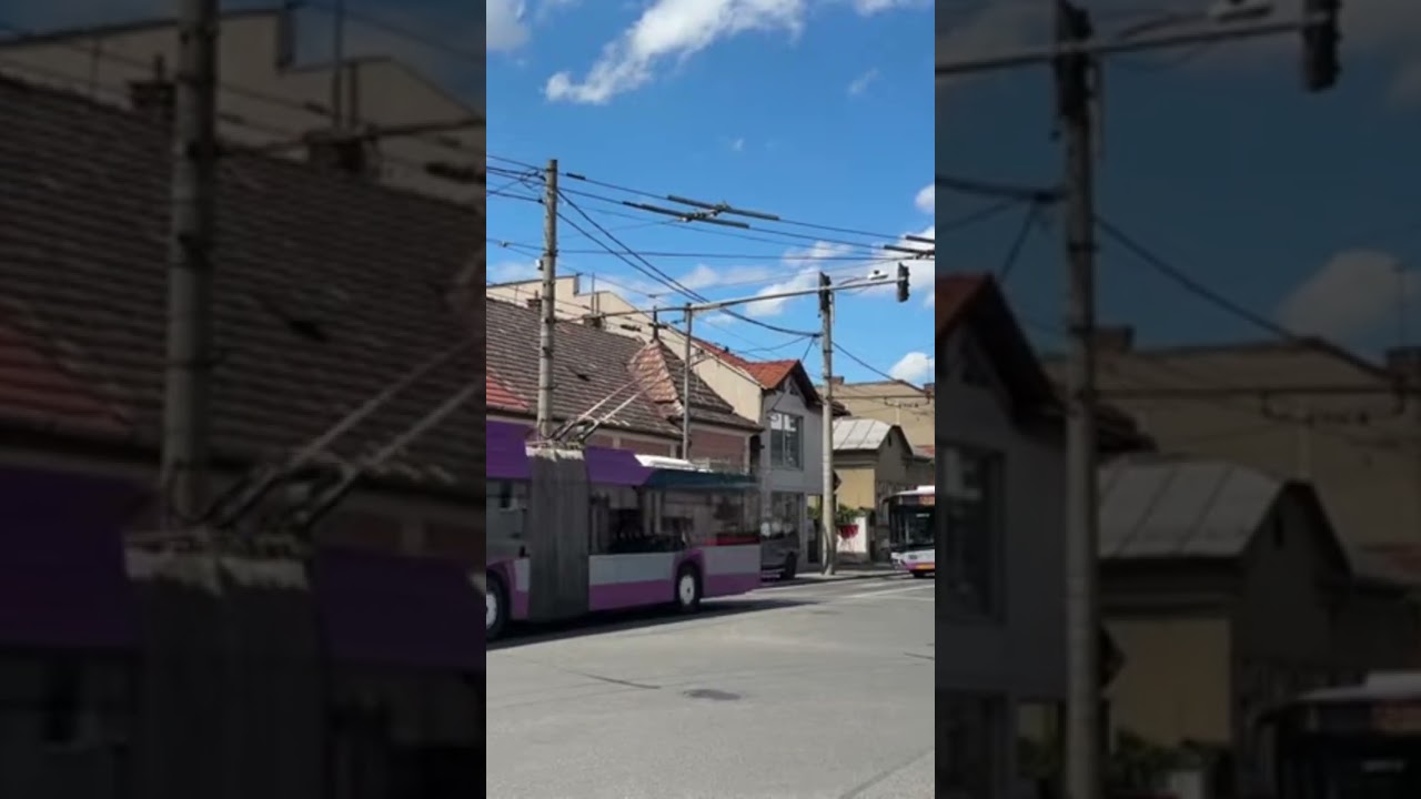 (Cluj) Troleibuz Solaris Trollino 18&Scaron; #338 (5) si #303 (3) @David_.agora539 @PatrickBC17STB