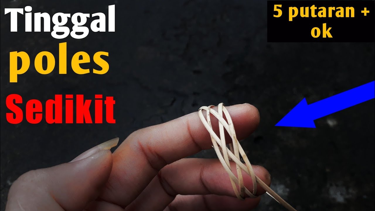 Tutorial cara membuat cin-cin simpai dengan cepat