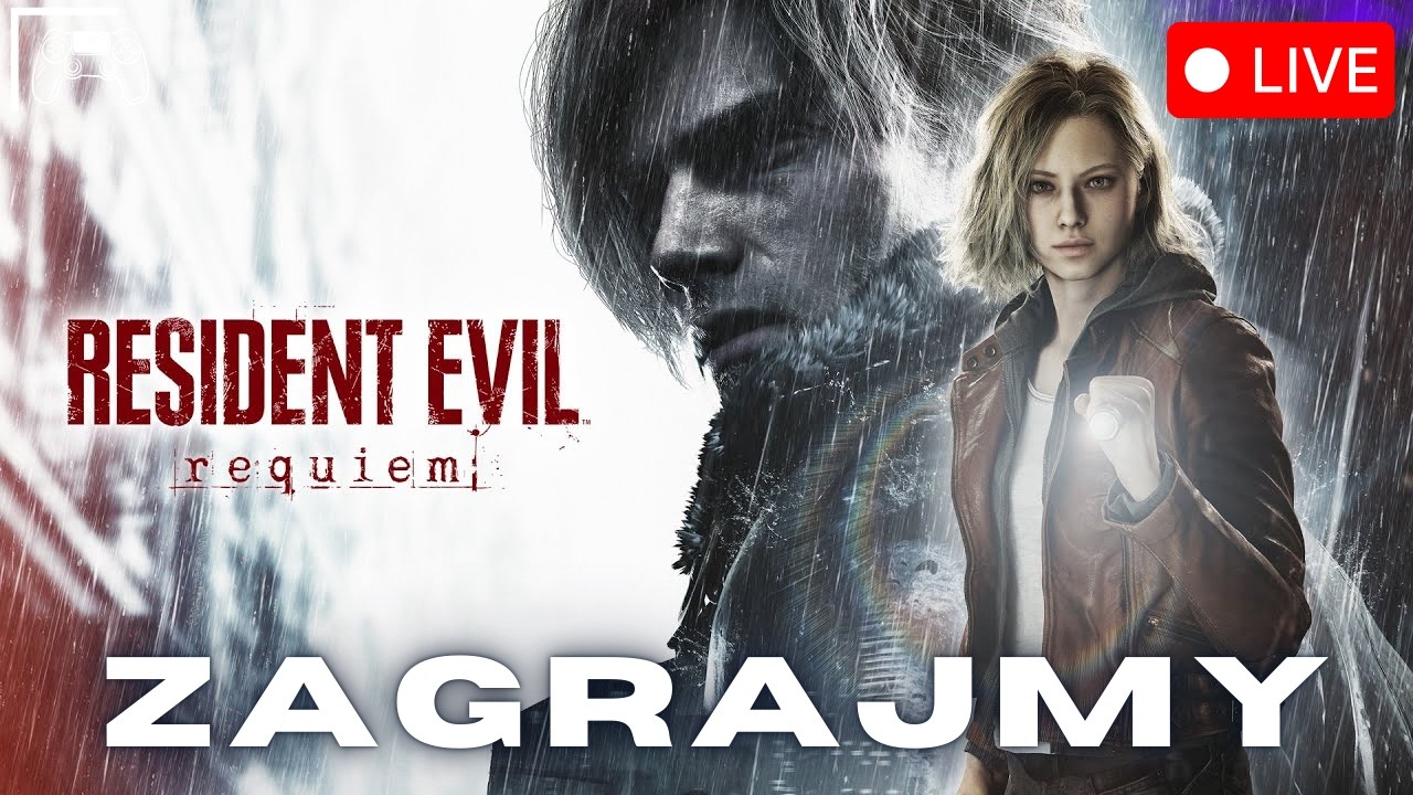 Resident Evil Requiem - Leon Kennedy & Grace vs Zombie🔴 [NA ŻYWO]  Odcinek 2