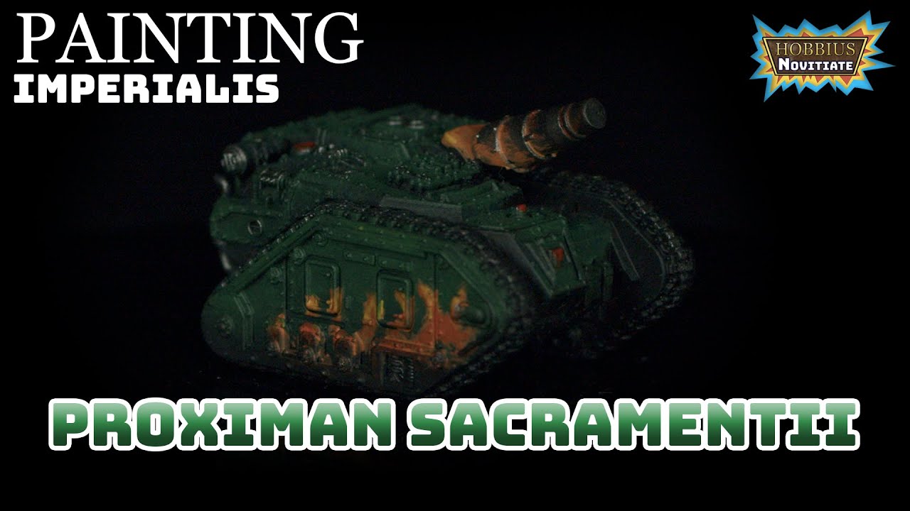 Painting Proximan Sacramentii for Legions Imperialis