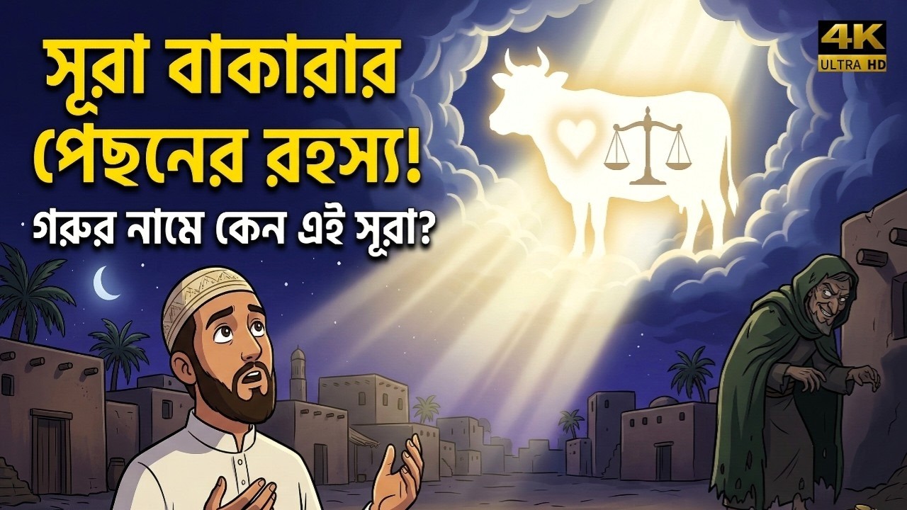 সূরা বাকারা নাযিলের পেছনের কাহিনী | হৃদয়ের বিচার ও ইসলামিক শিক্ষণীয় গল্প | Deen Audio Hub