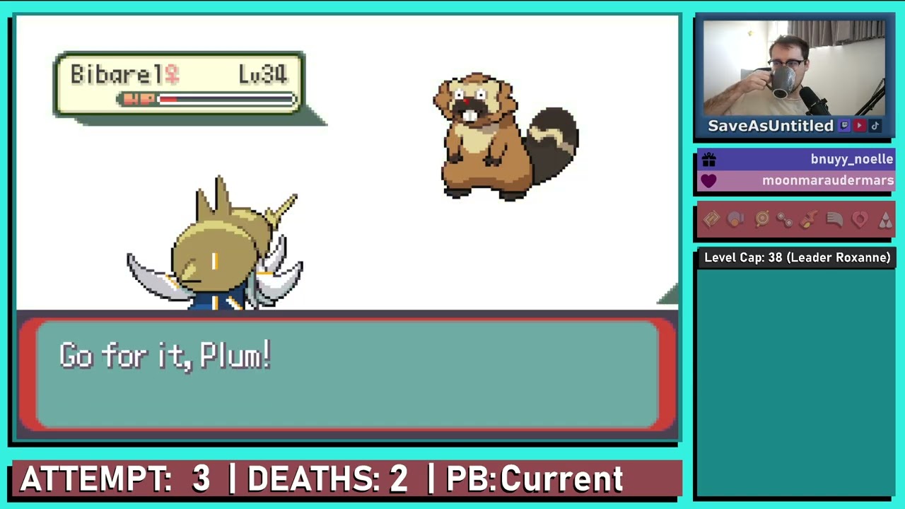 trying to get a run going - pokemon null nuzlocke