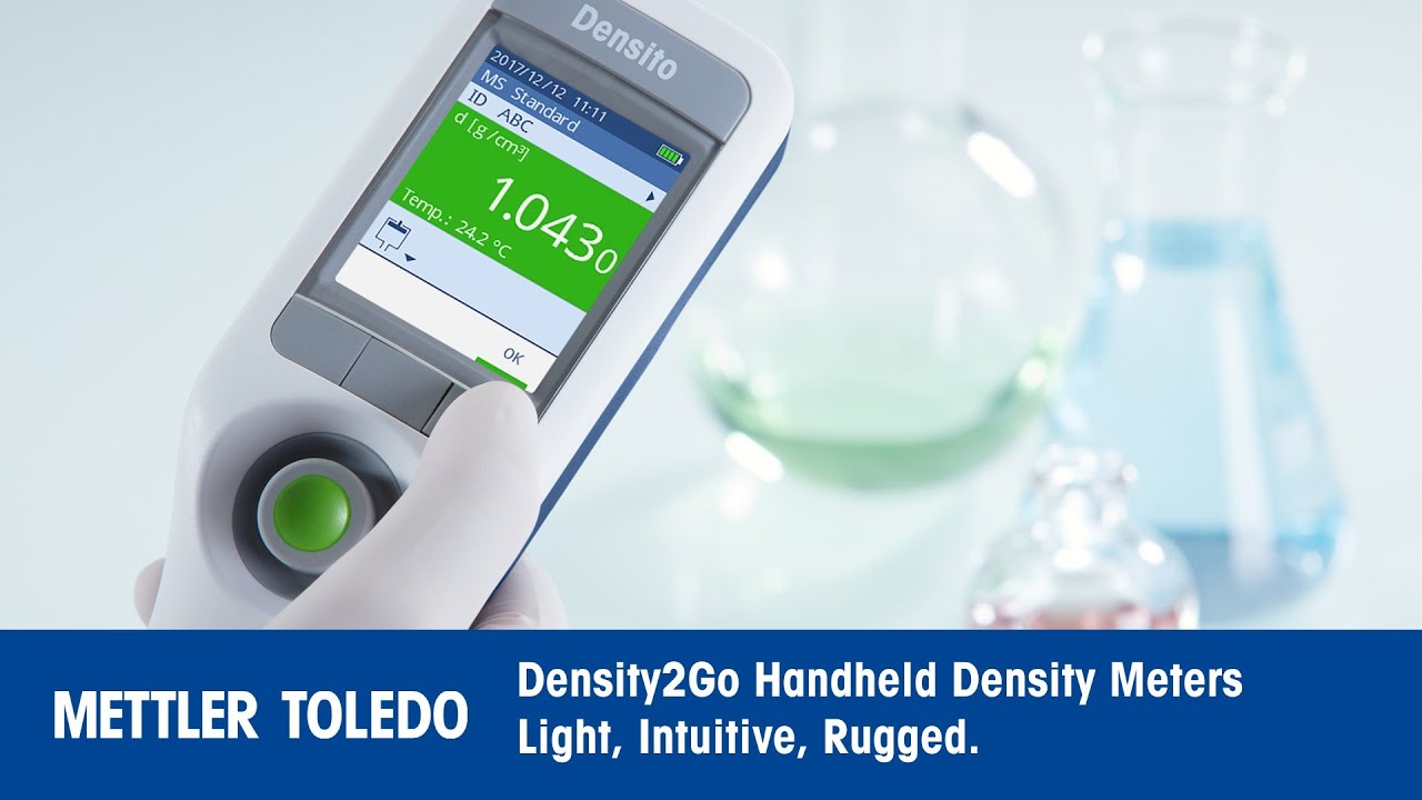 Density2Go Handheld Density Meters. Light, Intuitive, Rugged.
