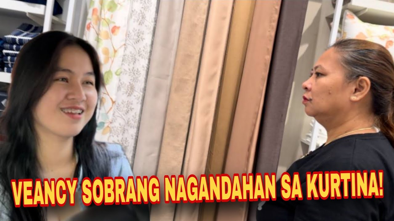 BAGONG BAHAY NI VEANCY MAY BAGONG KURTINA! EDU NAPA SANA ALL NA LANG! || KALINGAP RAB