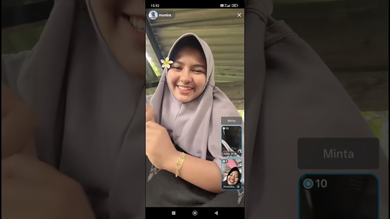 Munira Live tiktok 4