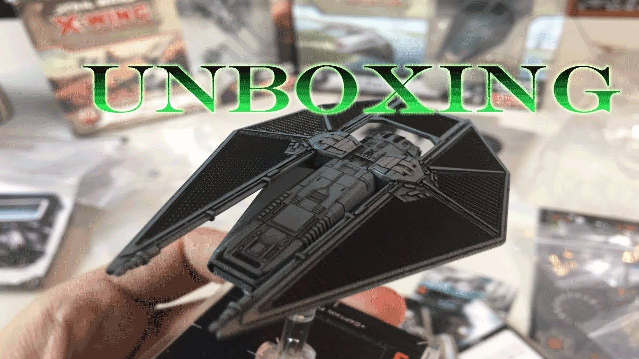 X-Wing - Wave 14 TIE Reaper Unboxing!   X-Wing 1.0 and 2.0 Combined!