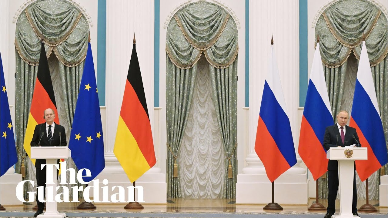 Scholz calls for 'courageous and responsible action' in meeting with Putin over Ukraine