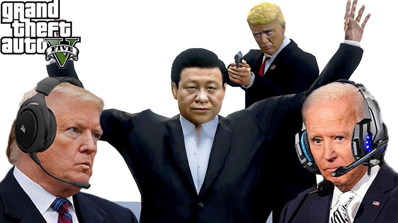 Президенты США убили Си Цзиньпина в GTA 5