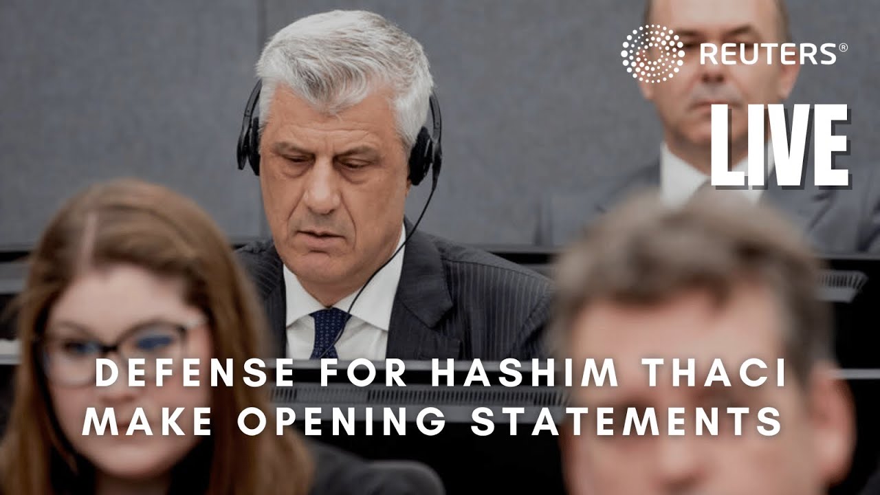 LIVE: Hashim Thaci defense makes opening statement