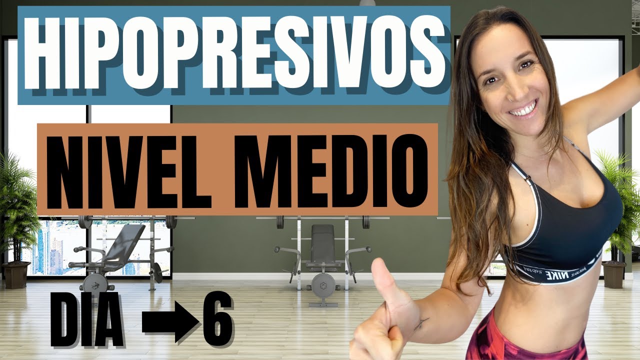 👌DÍA 6 HIPOPRESIVOS nivel medio:  RESULTADOS increíbles en una SEMANA
