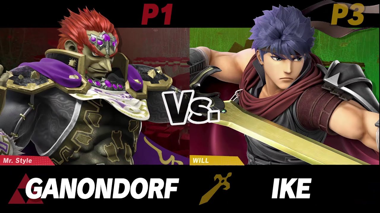 Mr Style (Ganondorf/C. Falcon) vs WILL (Ike) - HDR Ultimate (v0.49.12-prerelease)