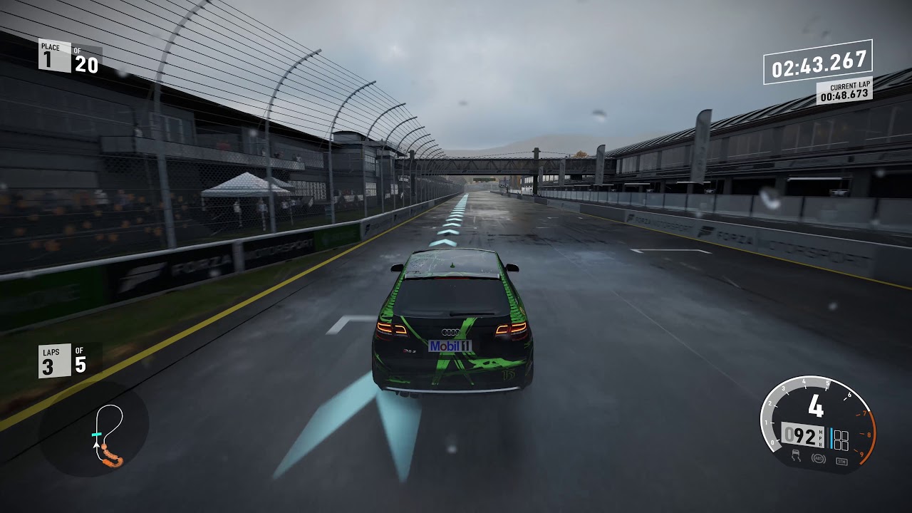 Forza Motorsport 7 - Audi A3 Maple Valley im Regen - Xbox One X 4K Gameplay Ultra HD