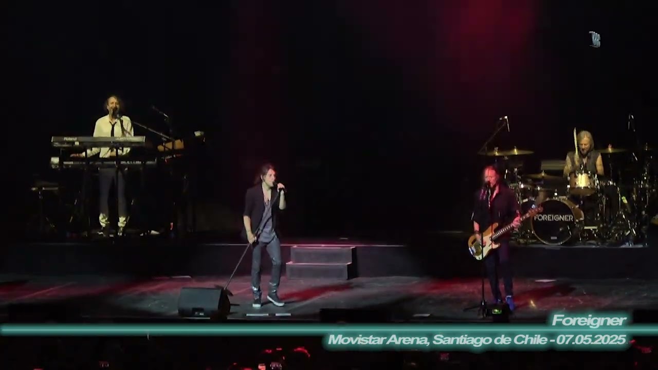 Foreigner - Urgent ( 4K - Movistar Arena, Santiago de Chile - 07.05.2025 )