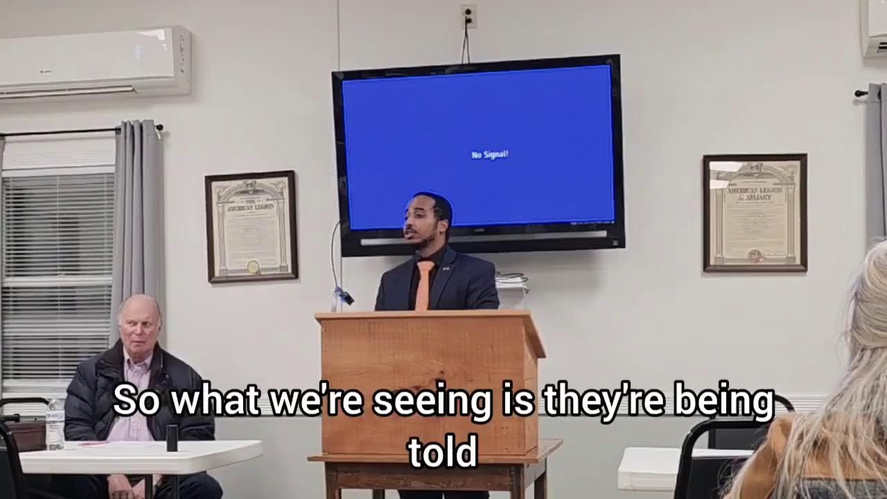 Chairman Marcus C Williams Speaks at Gun Owners Of America January 2026