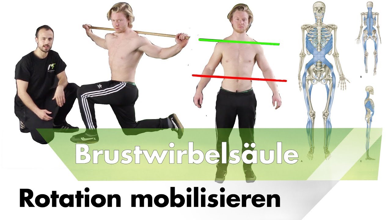 Leistenbruch? | Rotation der Brustwirbelsäule verbessern! Training bei Leistenschmerzen