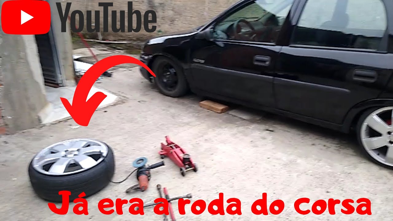 corsa rebaixado com roda da Montana 17