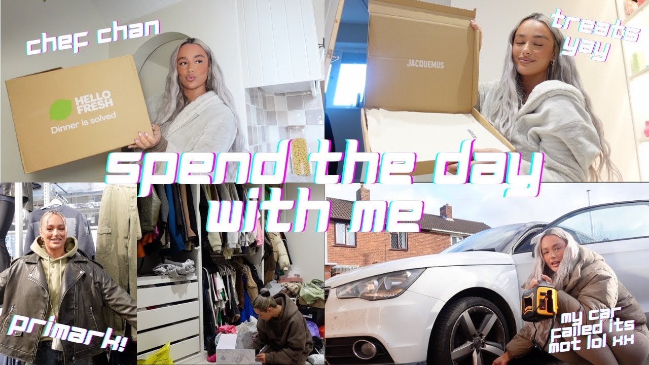 spend the day with me 🫶🏼 | a homey day | car mot, cleaning my room & mini primark trip yay