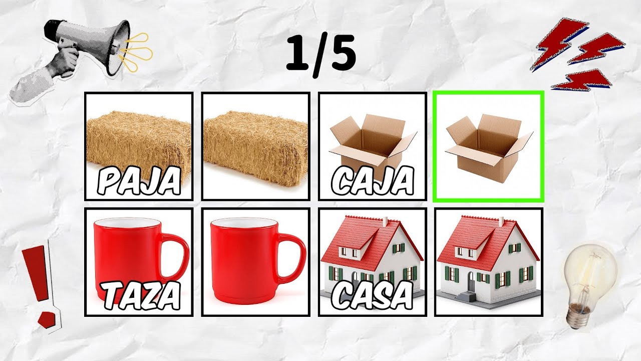 Say The Word On Beat Challenge ESPA&Ntilde;OL (Di la Palabra al Ritmo) Nivel 1-3 Facil Medio y Dificil