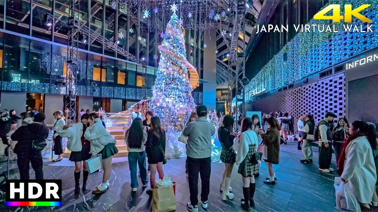 Tokyo Weekend Night Walk in Shinjuku, Japan • 4K HDR