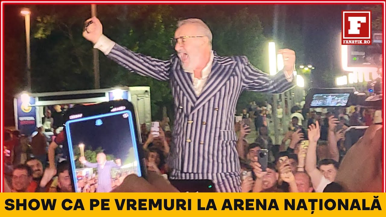 Gigi Becali S-A URCAT PE MASINA dupa FCSB - Aberdeen 3-0: 