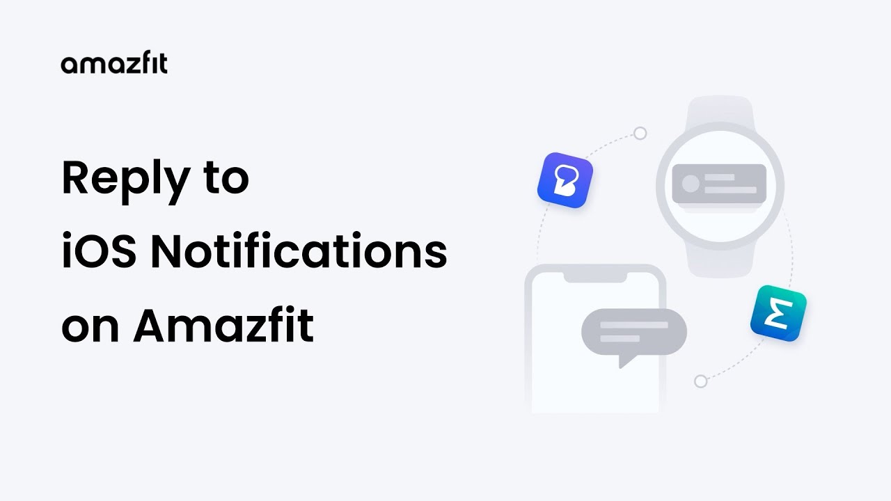 How to Reply to iOS Message Notifications on Amazfit Devices