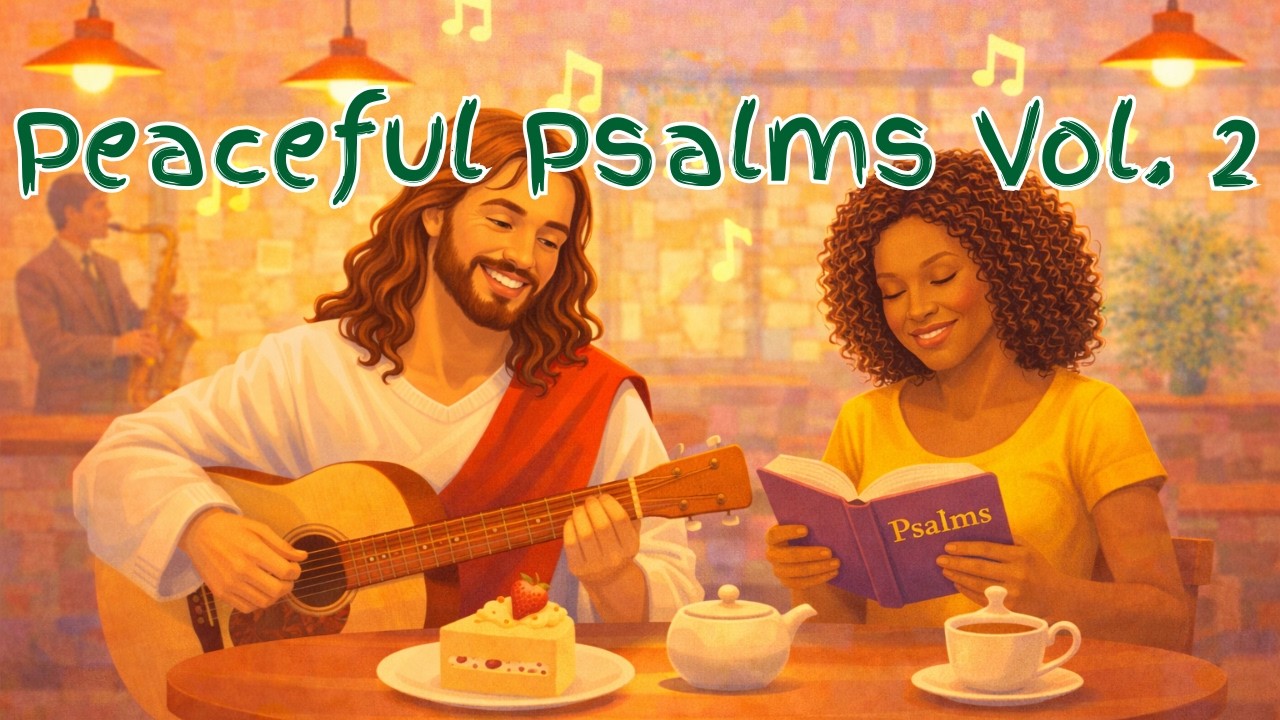 Psalms Vol. 2 | Christian Cafe Jazz for Work, Study & Prayer | KJV Psalms with Vocals