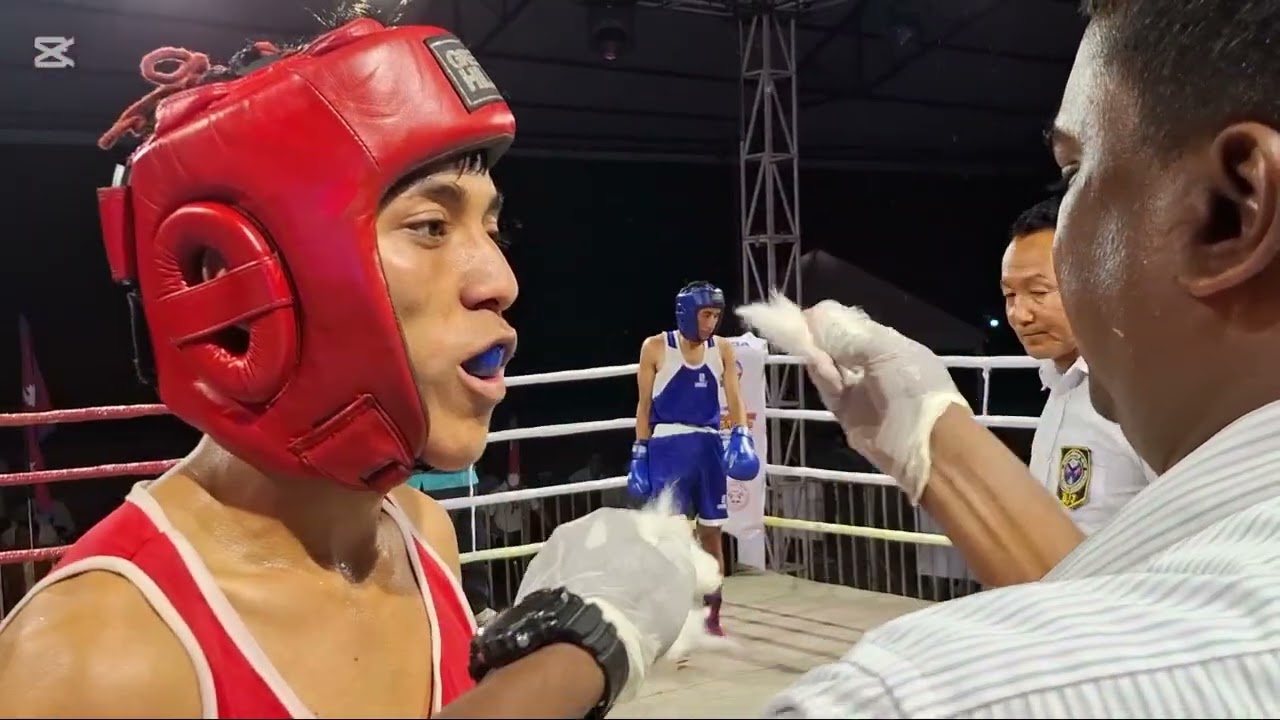 धरानका राजन राइ र धनकुटाका मनिष पराजुलीको घमासान फाइट । IBA Pro. Dharan Figjt Night 2025