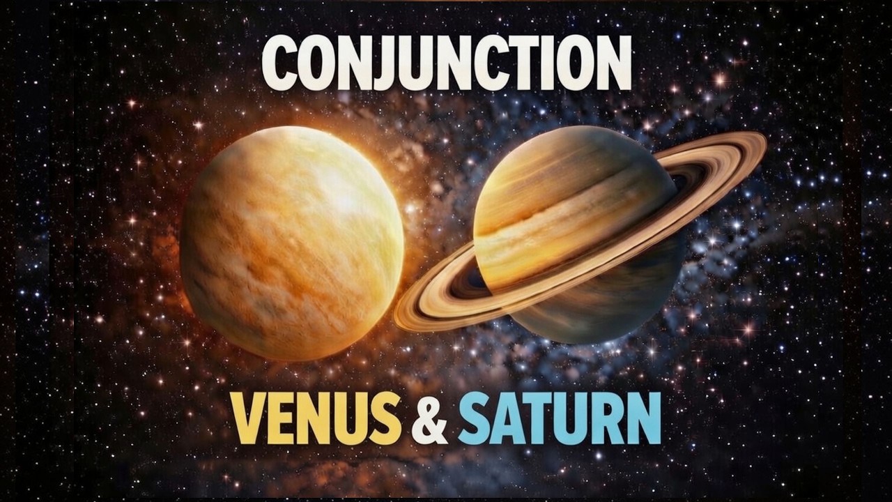 When Venus Meets Saturn: A Rare Alignment Explained