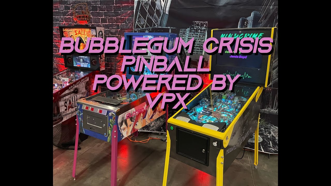 Bubblegum Crisis Pinball Revisited