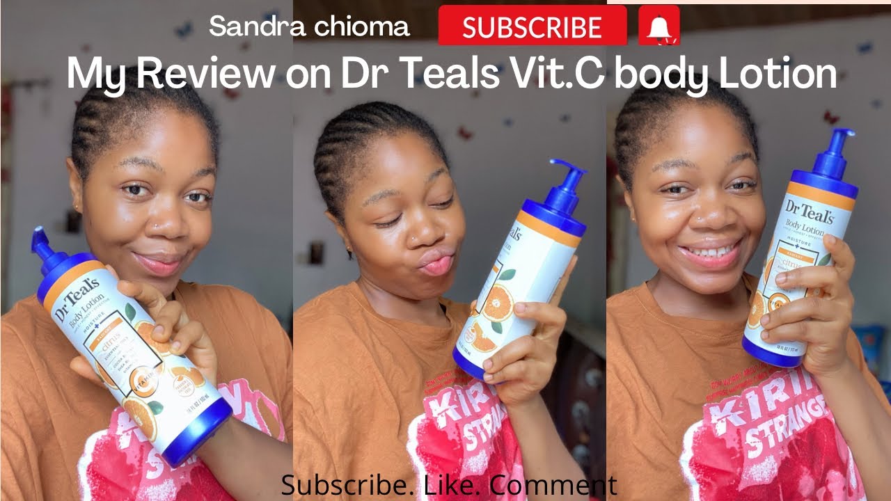 Let’s review Dr Teals Vitamin C body lotion💃🏼..#drteals #productreview #viralvideo