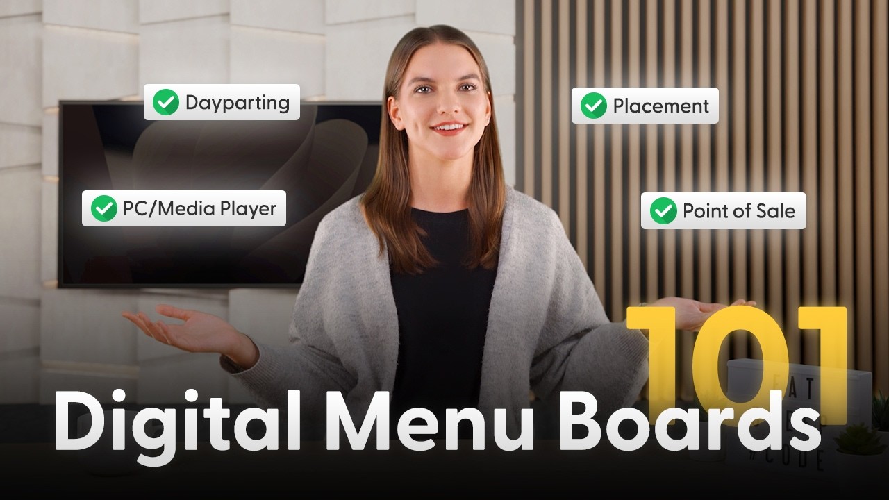 Digital Menu Boards 101 | Signage TechLab