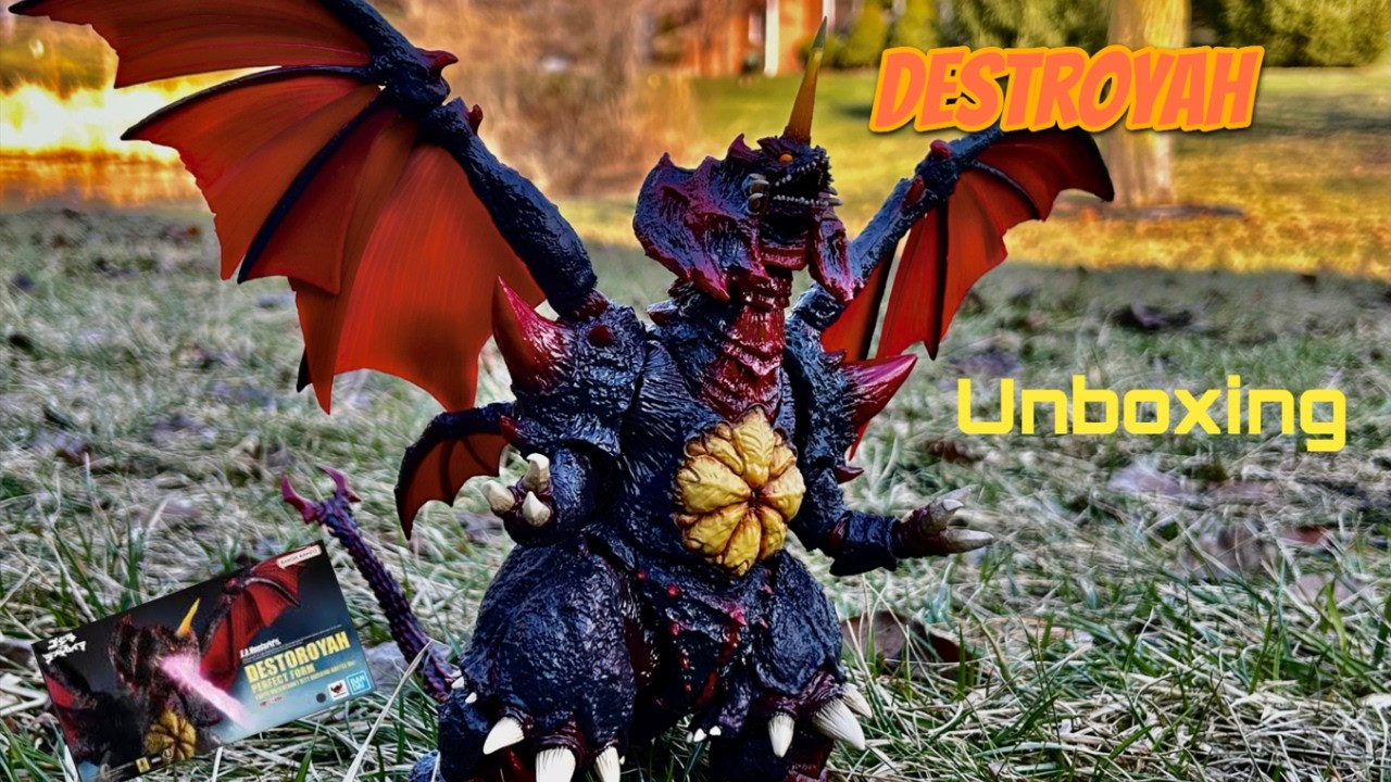 S.H. Monsterarts Destroyah UNBOXING/FIRST LOOKS