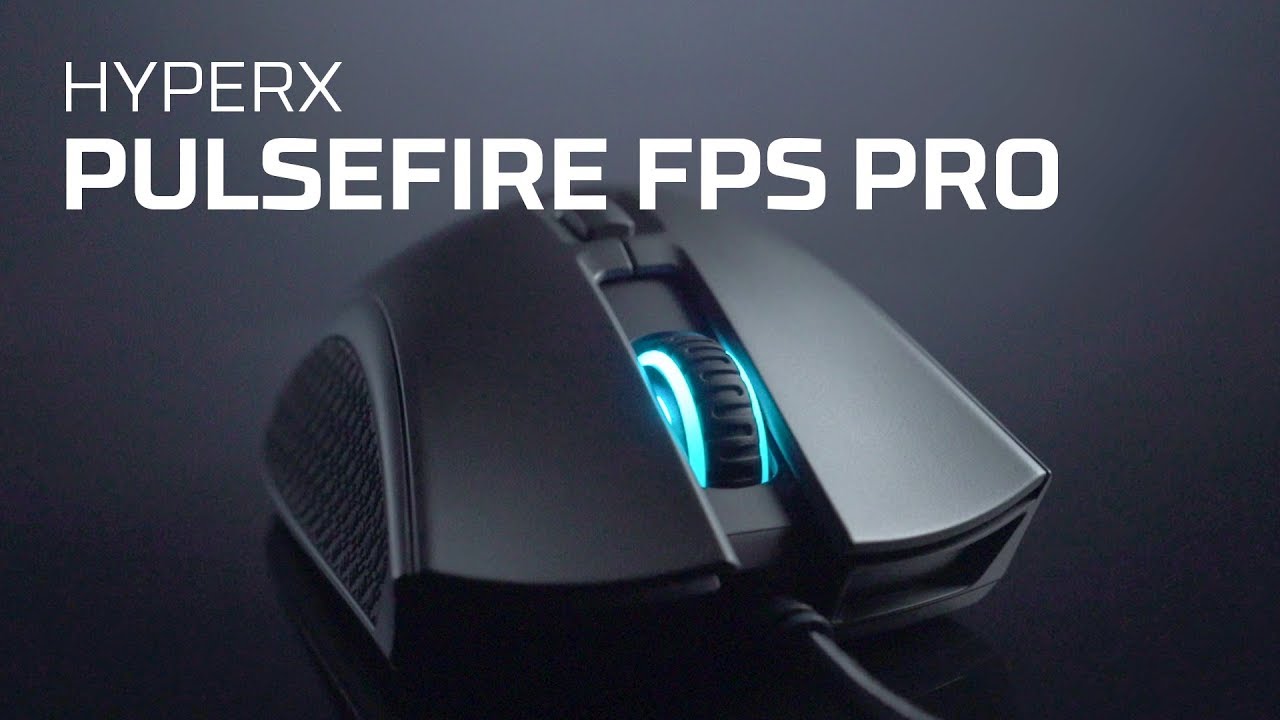 Геймерская мышь с RGB-подсветкой &mdash; HyperX Pulsefire FPS Pro